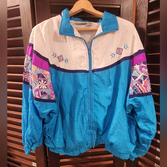 Just For Women Jackets & Blazers - Vibrant Blue and Purple Women's Ski Jacket